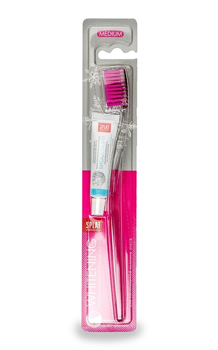 SPLAT-Щітка зубна Splat Whitening Medium-4603014007315