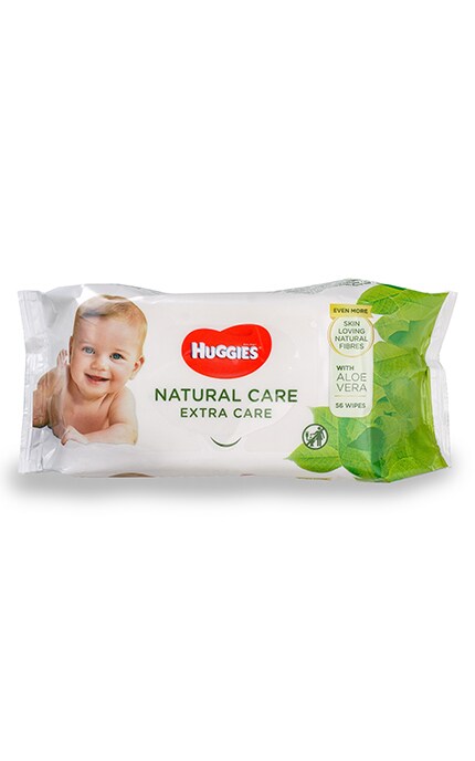 Влажные салфетки Huggies Natural Care Gold детские