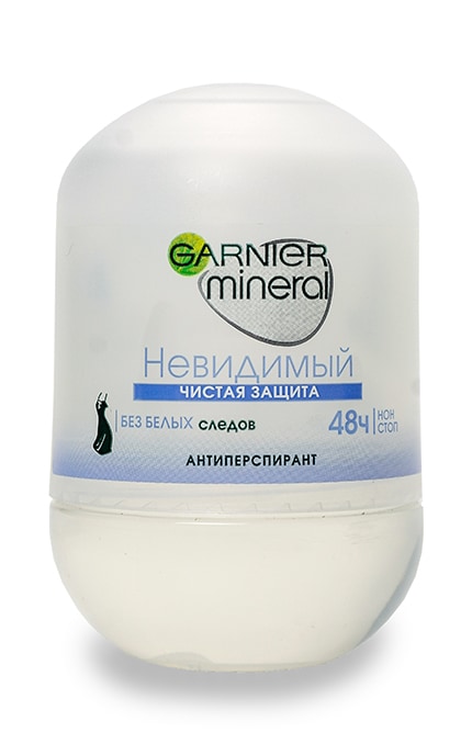 GARNIER BODY-Кульковий дезодорант Garnier Mineral Невидимий Чистий захист-3600542256445