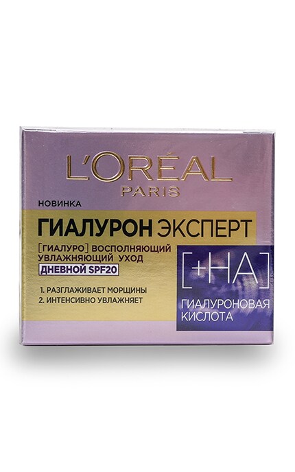 LOREAL PARIS DERMO EXPERTISE-Денний крем для обличчя SPF20 L'Oreal Paris Hyaluron Expert-3600523775675