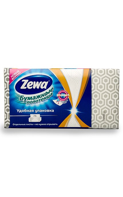 ZEWA-Паперові рушники Zewa Wisch Weg, 2 шари, 75 листів-7322541017594