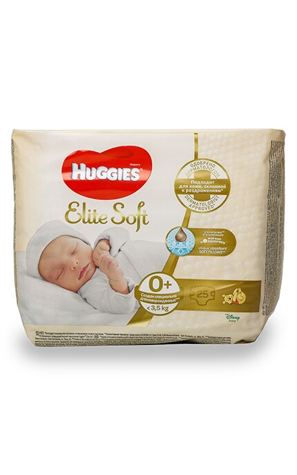 HUGGIES-Подгузники Huggies Elite Soft 0 Newborn -5029053548005