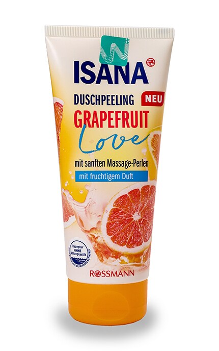 ISANA-Пілінг для тіла Isana Love Грейпфрут-4305615694467