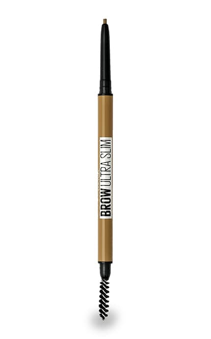 MAYBELLINE-Автоматический карандаш для бровей Maybelline New York Brow Ultra Slim тон 01 Blonde-3600531579487