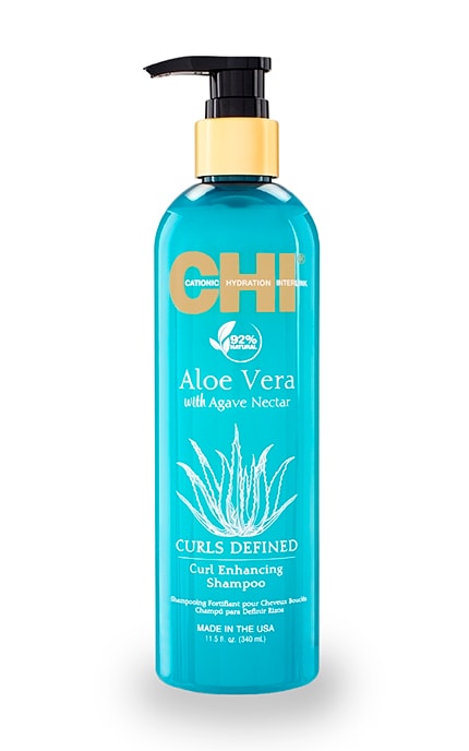 Шампунь для вьющихся волос с алоэ вера Chi Aloe Vera Curl Enhancing Shampoo 340 мл