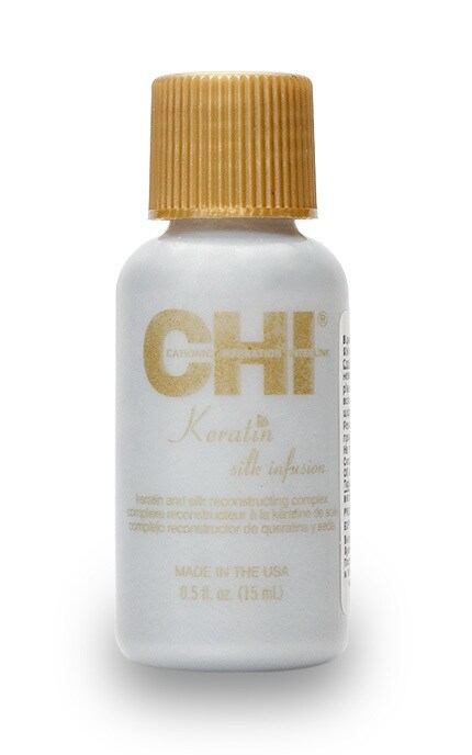 Шелк для волос Chi Keratin Silk Infusion натуральный 15 мл