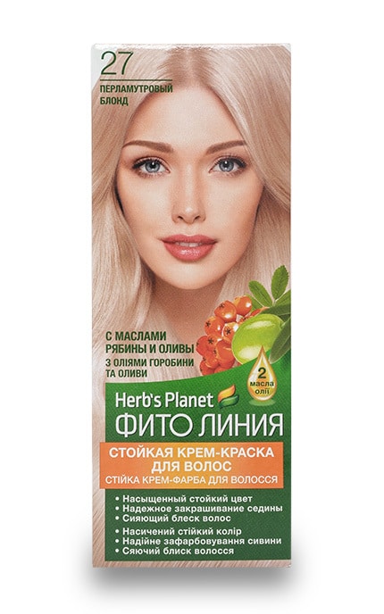 Стойкая крем-краска для волос Фито Линия Herb's Planet 1 шт