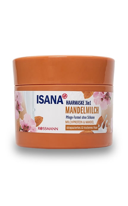 ISANA-Маска для волос Isana Миндальное молочко-4305615627441