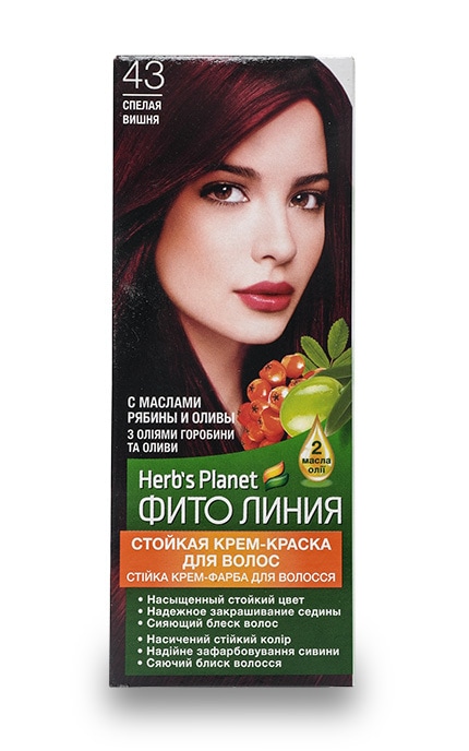 Стойкая крем-краска для волос Фито Линия Herb's Planet 1 шт
