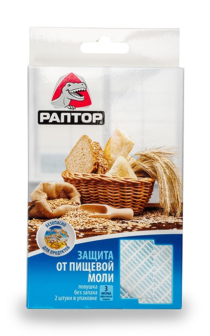 РАПТОР-Средство от пищевой моли Раптор инсектицидное без запаха-4820184440463
