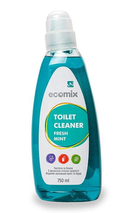 Средство для чистки унитаза Ecomix Мята 750 мл