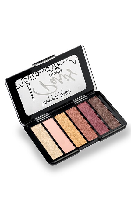 VIVIENNE SABO-Палетка тіней для повік Vivienne Sabo Paris 6 кольорів, тон 02 Saint-German-3700971355532