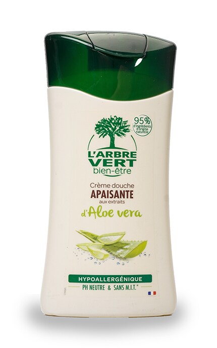 LARBRE VERT-Крем-гель для душу L`Arbre Vert заспокійливий з екстрактом Алое віра-3450601026294