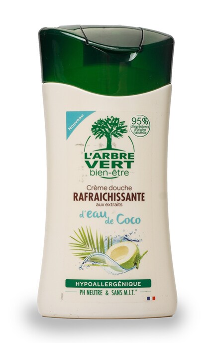LARBRE VERT-Крем-гель для душа L`Arbre Vert с экстрактом кокосовой воды-3450601032219