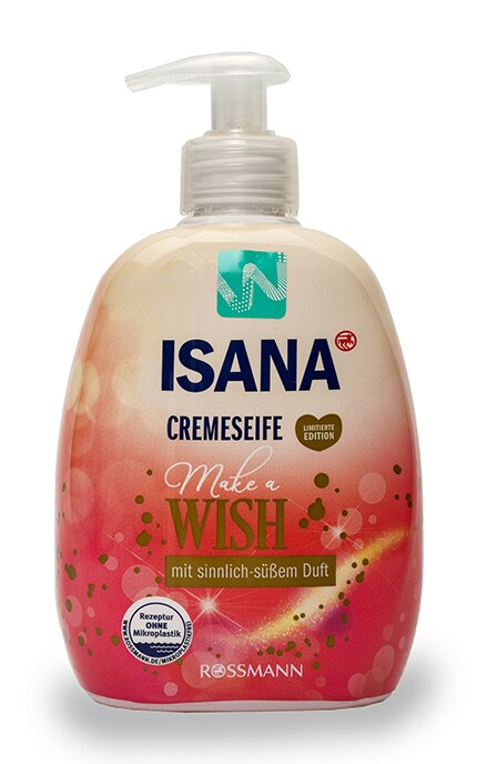 Крем-мыло жидкое Isana Make a wish