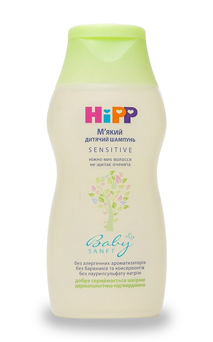 HIPP-М'який дитячий шампунь HiPP Babysanft -9062300138433