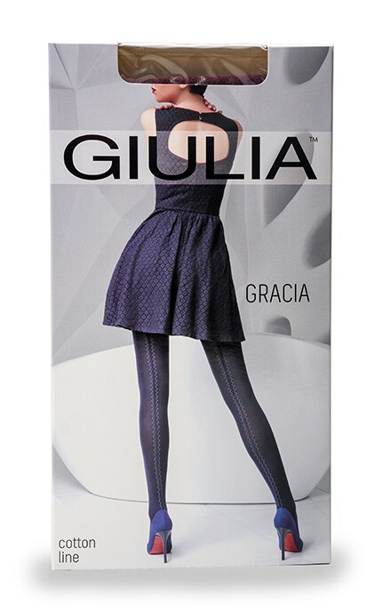 GIULIA FASHION-Колготи жіночи Giulia Fashion Gracia розмір 150 (2), колір marsala 3-4820040948997