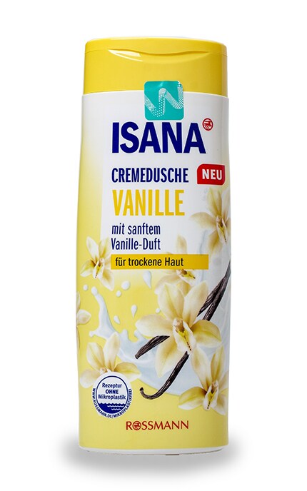 Гель для душа Isana Ваниль