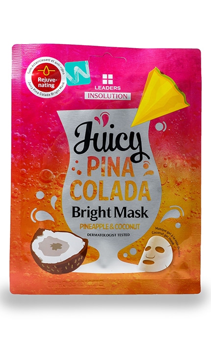 Маска для лица Leaders Insolution Juicy Pina Colada 1 шт