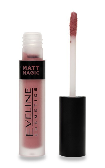 EVELINE-Жидкая помада для губ Eveline Cosmetics Matt Magic, 13 - Peach Flatters-5901761981308