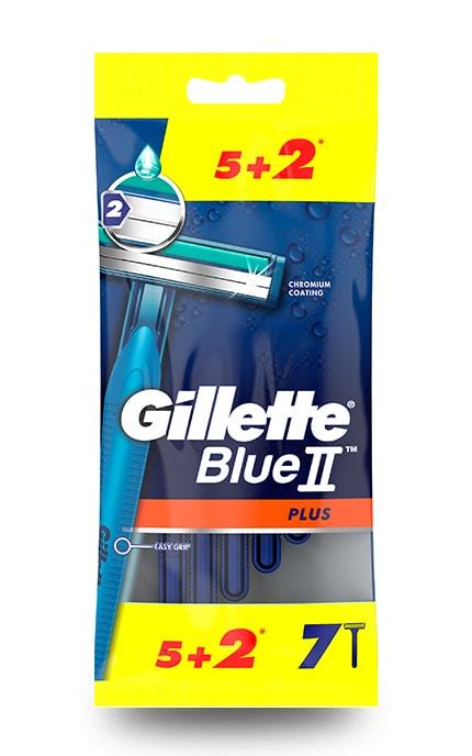 GILLETTE-Gillette BLUEII Plus Бритвы одноразовые-7702018437993
