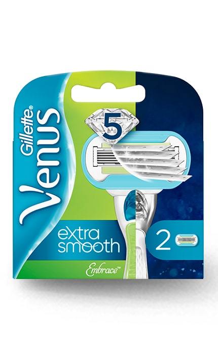 GILLETTE VENUS-Змінні картриджі для гоління Venus Embrace (2 шт)-7702018955558