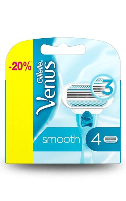 GILLETTE VENUS-Змінні картриджі для гоління Venus (4 шт)-3014260262709