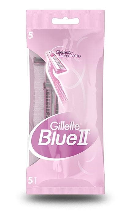 GILLETTE-Бритвы одноразовые для женщин Gillette Blue 2 (5 шт)-3014260289287