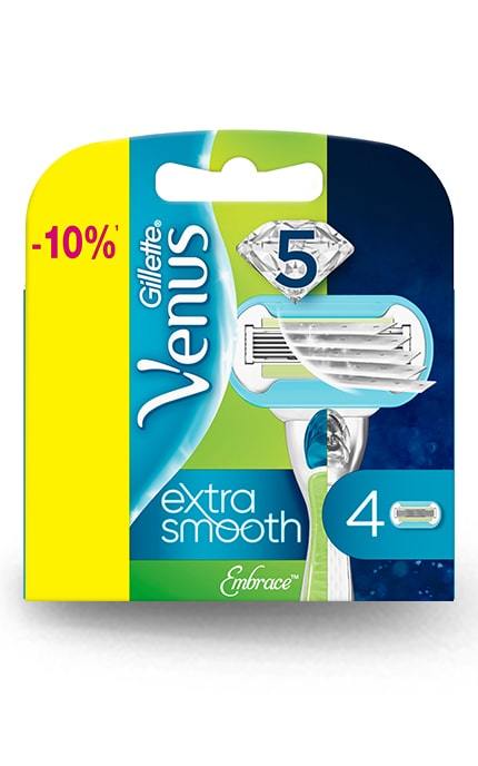 GILLETTE VENUS-Змінні картриджі для гоління Venus Embrace (4 шт)-7702018955527