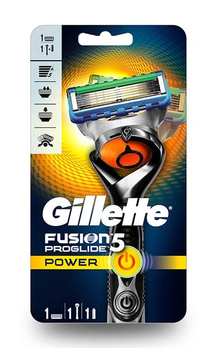 GILLETTE FUSION-Бритва Gillette Fusion5 Power Flexball c 1 сменным картриджем-7702018388646