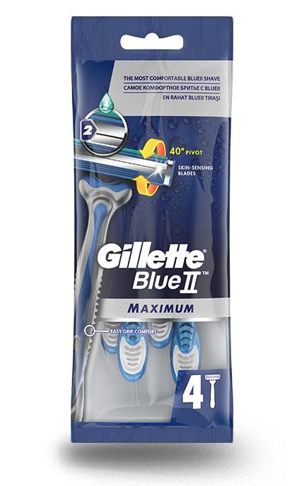 GILLETTE-Бритви одноразові Gillette Blue 2 Max (4 шт)-7702018956661