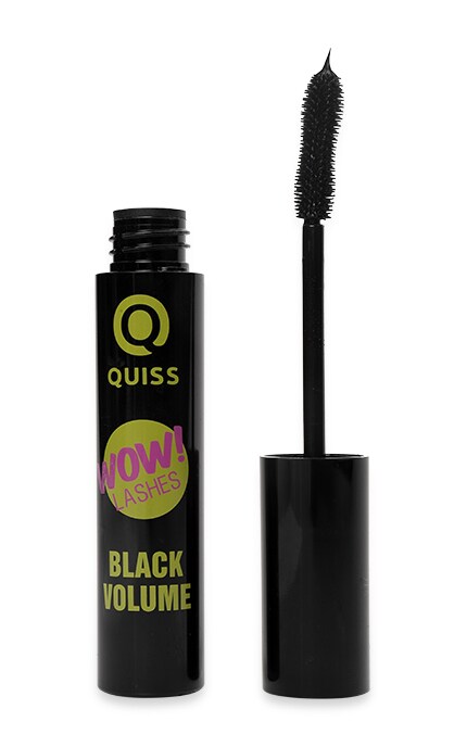 QUISS-Объемная тушь для ресниц Quiss WOW! Lashes Black Volume-4823097108178