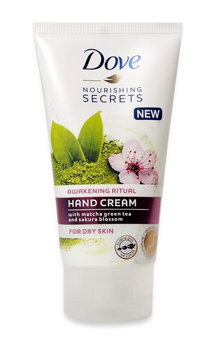 DOVE-Крем для рук Dove Nourishing Secrets з зеленим чаєм матча та квітами сакури-8710522386491