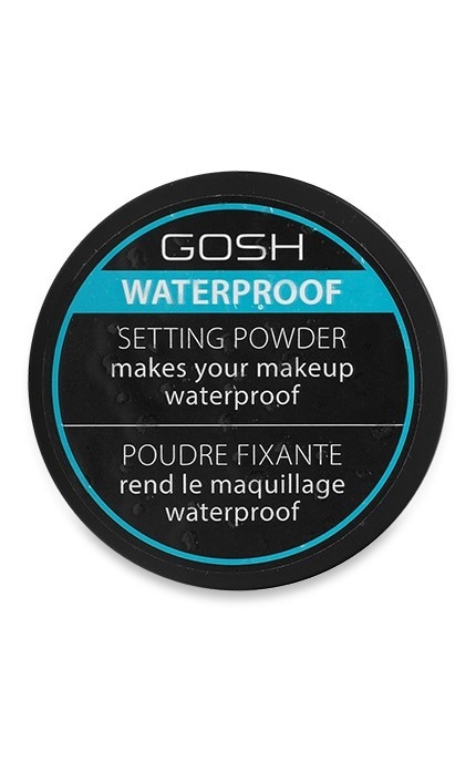 GOSH-Вологостійка пудра для обличчя Gosh Waterproof Setting-5711914151560