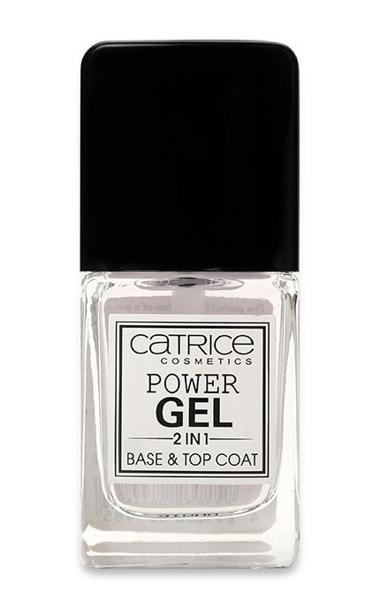 Базовое и топовое покрытие для ногтей Catrice Power Gel 2 в 1 10,5 мл