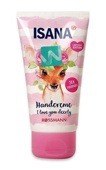 Крем для рук Isana Handcreme I Love You Deerly Увлажнение 75 мл