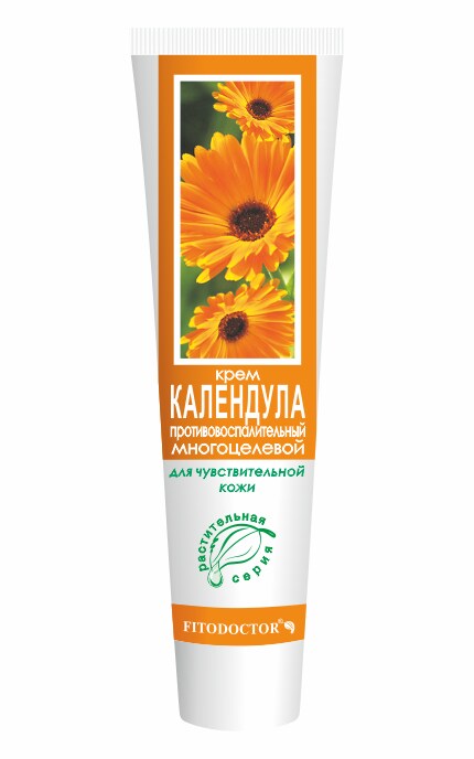 FITODOCTOR-Крем Календула протизапальний для чутливої шкіри -4820215050050