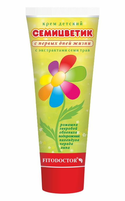 FITODOCTOR-Крем дитячий Семицвітик З перших днів-4820215050555