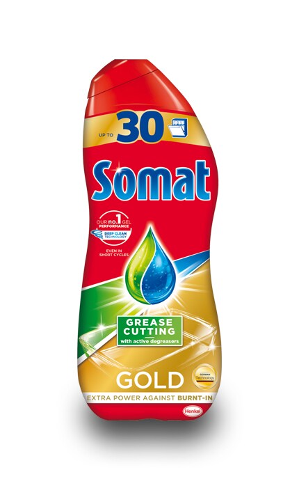 SOMAT-Засіб для миття посуду Somat Gold Гель для посудомийної машини -9000101344684