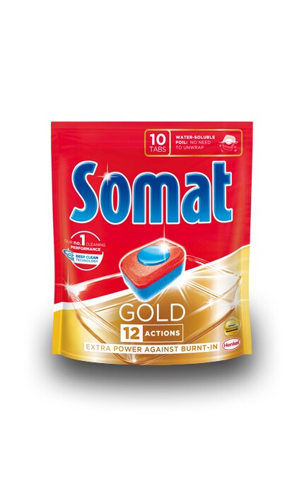 Таблетки для посудоечной машины Somat Gold