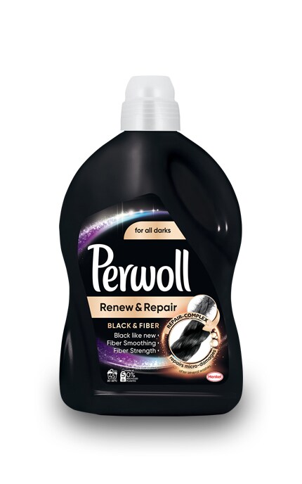 PERWOLL-Жидкое средство для стирки темных и черных вещей Perwoll Advanced Black-9000101328349