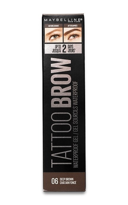 MAYBELLINE-Гель для бровей Maybelline Tattoo оттенок 06 Darkbrow-3600531546496