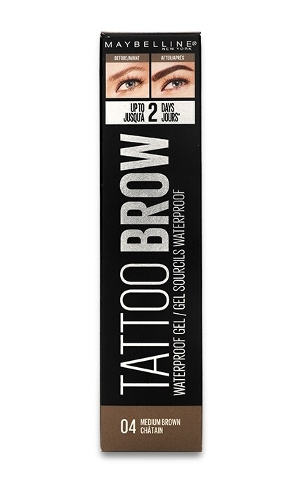 MAYBELLINE NY-Гель для брів Maybelline New York Tattoo Brow Medium brown тон 04-3600531546472