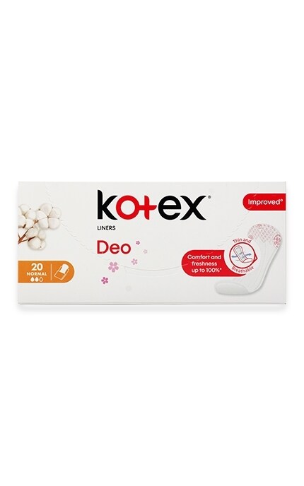 KOTEX-Ежедневные гигиенические прокладки Kotex Deo Normal-5029053548227