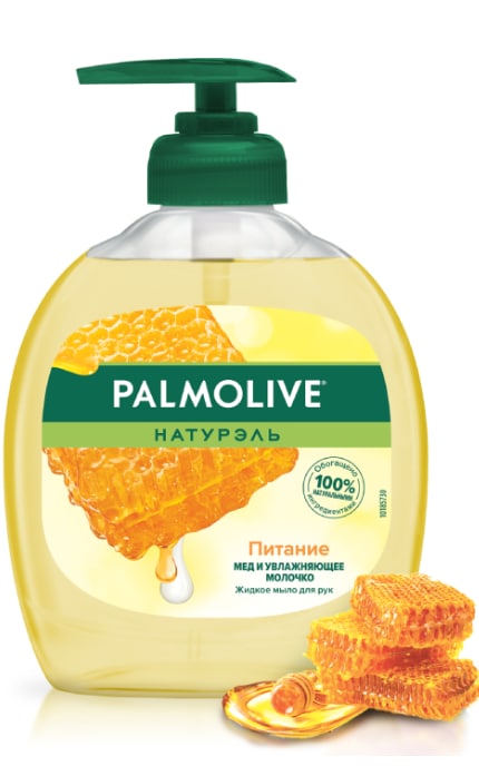 PALMOLIVE-Рідке мило Palmolive Натурель Живлення Молоко та мед-8003520013026