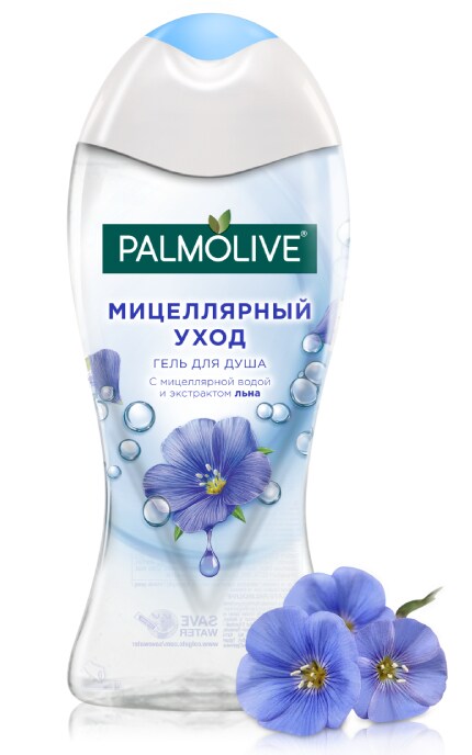 PALMOLIVE-Гель для душу Palmolive Міцелярний Догляд з міцелярною водою та екстрактом льону-8693495054126