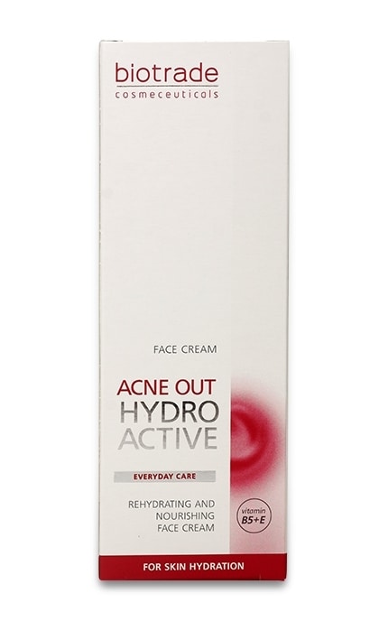 Увлажняющий крем для лица Biotrade Acne Out Hydro Active с успокаивающим эффектом 60 мл