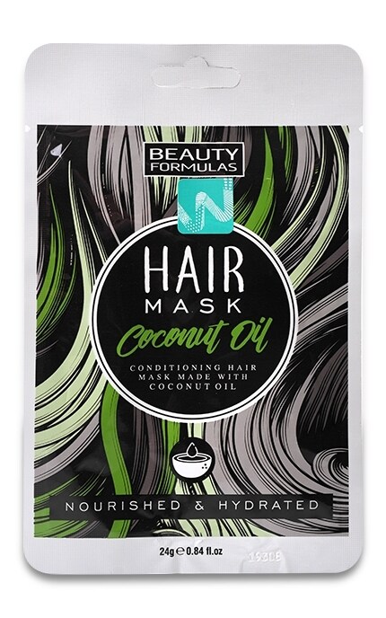 BEAUTY FORMULAS-Маска для волосся Beauty Formulas Coconut oil-5012251013086