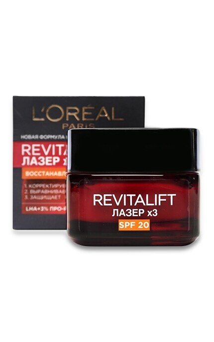 SKIN EXPERT-Дневной крем для лица L'Oreal Paris Revitalift Laser X3 -3600523456208