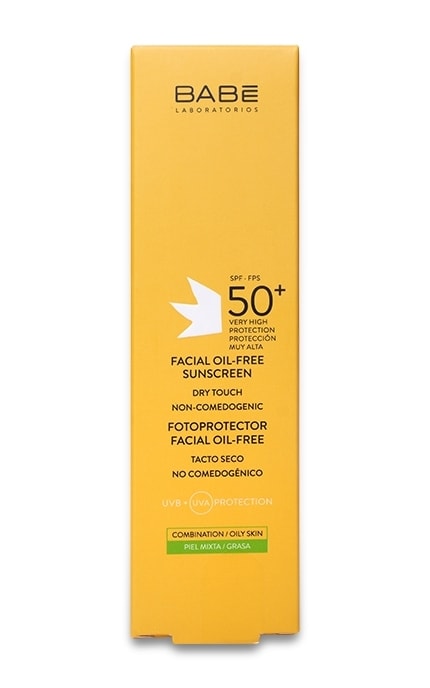 Солнцезащитный крем для жирной кожи Babe Laboratorios SPF 50+ 50 мл